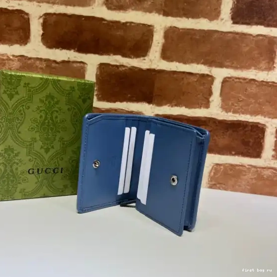 First bag ru wallet card Marmont GG GUCCI case 0609